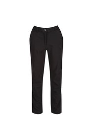 Great Outdoors Womens/ladies Fenton Softshell Walking Trousers - Black