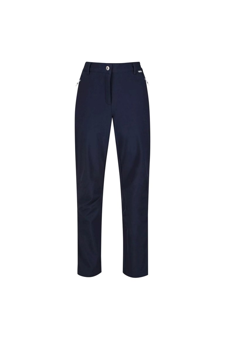 Great Outdoors Womens/Ladies Geo Softshell II Short Leg Trousers - Navy