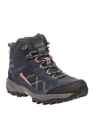 Great Outdoors Womens/Ladies Lady Clydebank Waterproof Hiking Boots - Navy/Ash Rose - Navy/Ash Rose
