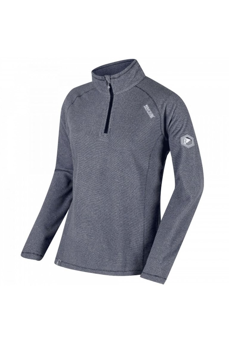 Great Outdoors Womens/Ladies Montes Half Zip Fleece Top - Navy/White