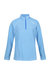 Great Outdoors Womens/Ladies Montes Half Zip Fleece Top - Sonic Blue/White