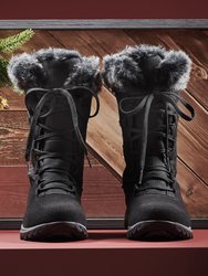 Great Outdoors Womens's Newley Faux Fur Trim Thermo Boot