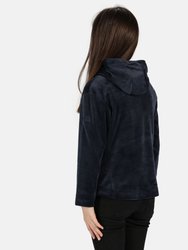 Kids Kacie Hooded Fleece - Navy