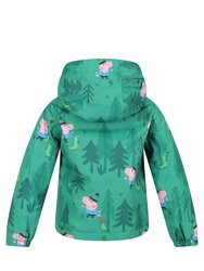 Kids Muddy Puddle Dinosaur Peppa Pig Waterproof Jacket