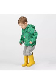Kids Muddy Puddle Dinosaur Peppa Pig Waterproof Jacket