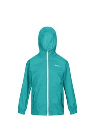 Kids Pack It Jacket III Waterproof Packaway - Turquoise