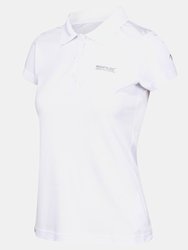 Ladies Maverick V Polo Shirt - White