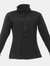 Ladies Uproar Softshell Wind Resistant Jacket - Black/Black - Black/Black