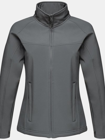 Regatta Ladies Uproar Softshell Wind Resistant Jacket - Seal Grey product