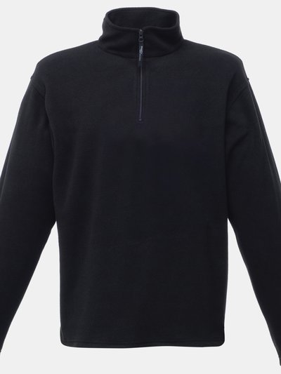 Regatta Mens 170 Series Anti-Pill Zip Neck Micro Fleece Jacket - Black product