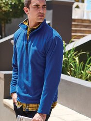 Mens 170 Series Anti-pill Zip Neck Micro Fleece - Royal Blue - Royal Blue