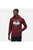 Mens 40 Years Graphic Print Hoodie - Burgundy