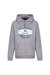 Mens 40 Years Graphic Print Hoodie - Rock Grey