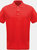 Mens 65/35 Short Sleeve Polo Shirt - Classic Red