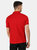 Mens 65/35 Short Sleeve Polo Shirt - Classic Red