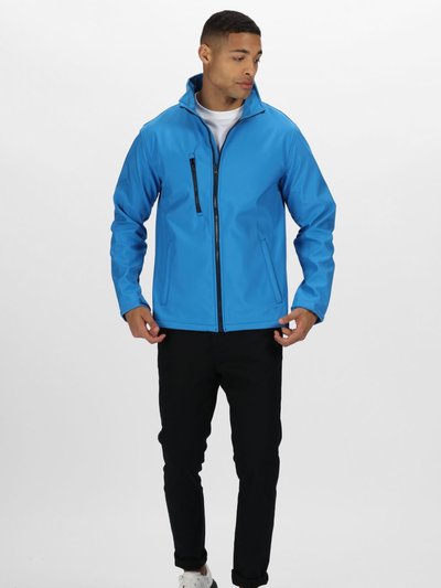 Regatta Mens Ablaze 3 Layer Softshell Jacket - French Blue product