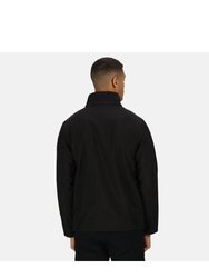 Mens Ablaze Printable Softshell Jacket - Black