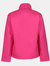 Mens Ablaze Printable Softshell Jacket - Hot Pink/Black