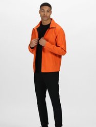 Mens Ablaze Printable Softshell Jacket - Magma Orange/Black - Magma Orange/Black