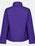 Mens Ablaze Printable Softshell Jacket - Purple/Black