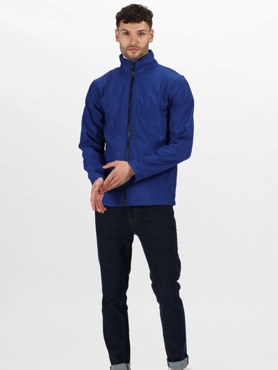 Regatta Mens Ablaze Printable Softshell Jacket - Royal Blue/Black product