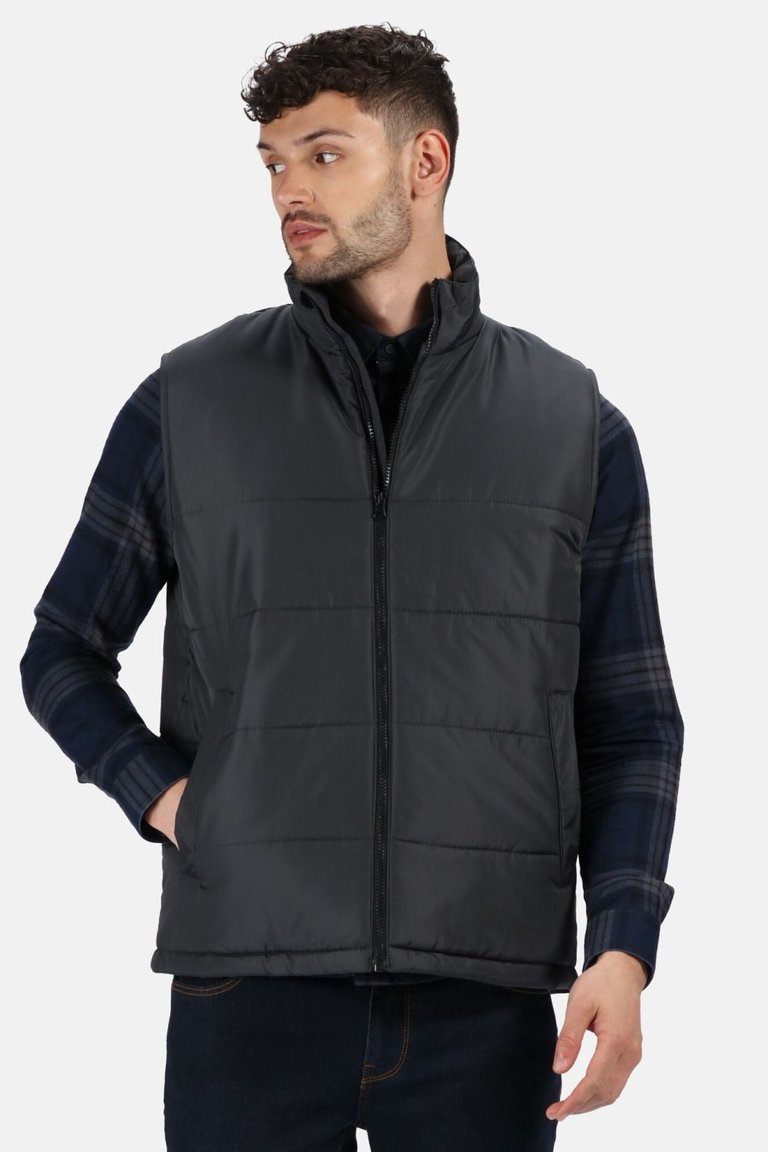 Mens Access Insulated Bodywarmer - Seal Gray/Black - Seal Gray/Black