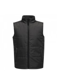 Mens Access Insulated Bodywarmer - Seal Gray/Black