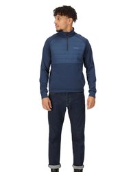 Mens Addinston Hybrid Sweater - Admiral Blue - Admiral Blue