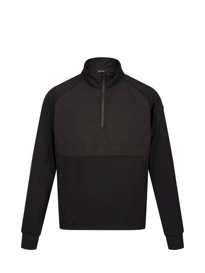 Regatta Mens Addinston Hybrid Sweater - Black product