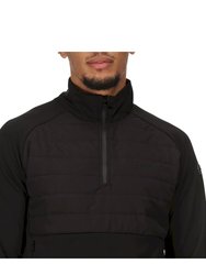 Mens Addinston Hybrid Sweater - Black