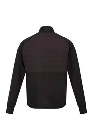 Mens Addinston Hybrid Sweater - Black