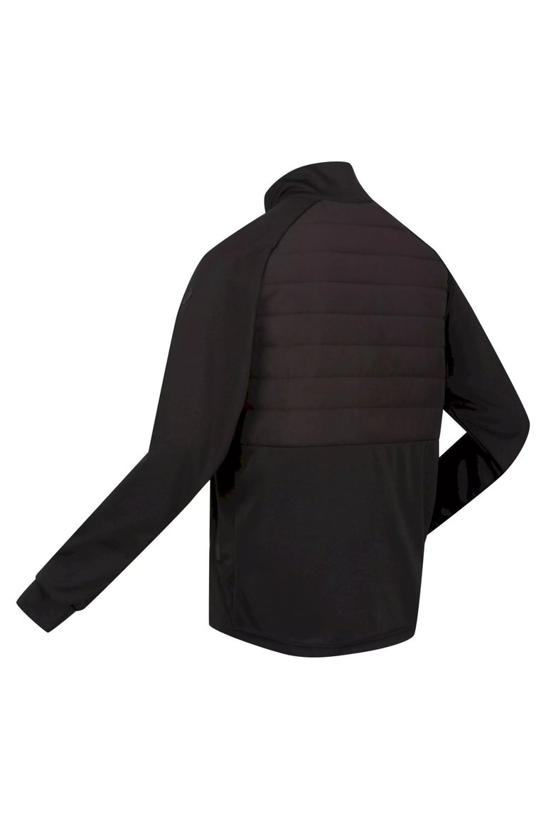 Mens Addinston Hybrid Sweater - Black