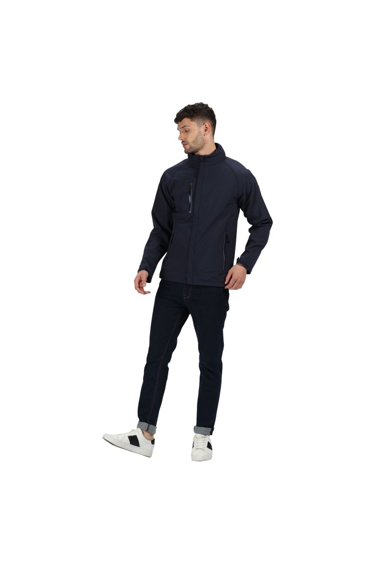 Mens Apex Soft Shell Jacket - Navy - Navy