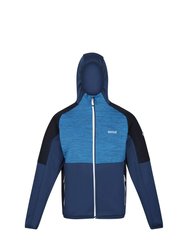 Mens Attare Hooded Soft Shell Jacket - Admiral Blue/Skydiver Blue - Admiral Blue/Skydiver Blue
