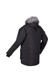 Mens Aziel Waterproof Parka - Black