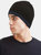 Mens Balton III Knitted Beanie - Black