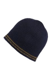 Mens Balton III Knitted Beanie - Navy - Navy