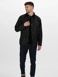 Mens Banbury Waxed Jacket - Black - Black