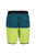 Mens Benicio Swim Shorts - Bright Kiwi/Pacific Green