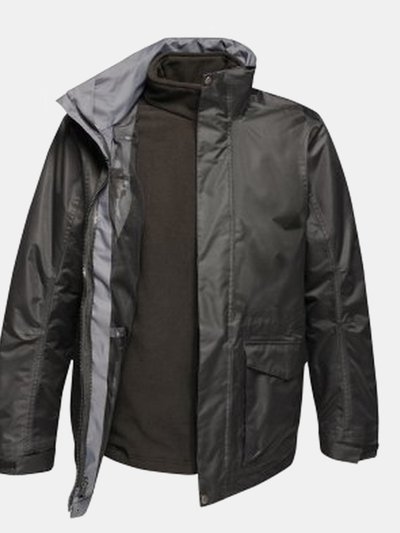 Regatta Mens Benson III 3-In-1 Breathable Jacket - Black/Black product