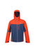 Mens Birchdale Waterproof Hooded Jacket - Admiral Blue/Rusty Orange - Admiral Blue/Rusty Orange
