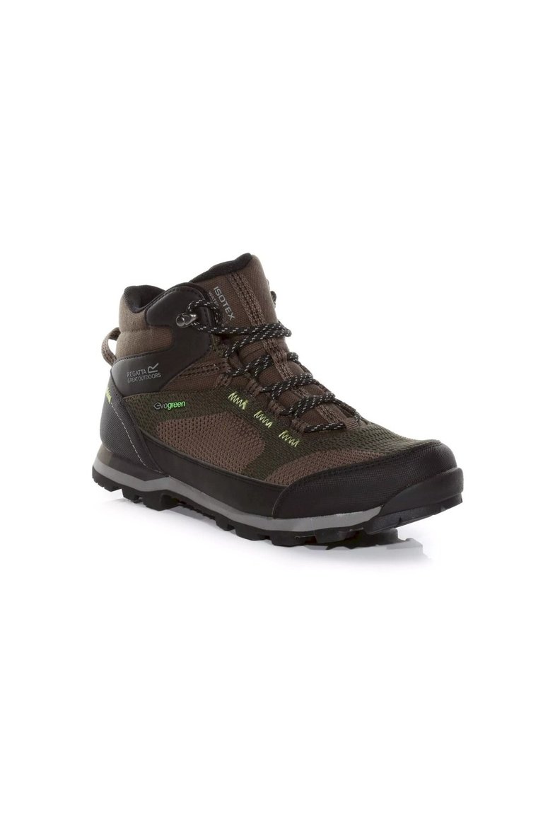 Mens Blackthorn Evo Walking Boots - Dark Khaki/Kiwi - Dark Khaki/Kiwi