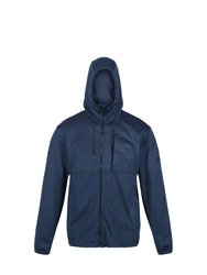 Mens Boyare Zip Hoodie - Moonlight Denim