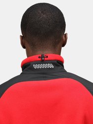 Mens Broadstone Full Zip Fleece Jacket - Classic Red