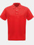 Mens Classic 65/35 Short Sleeve Polo Shirt - Classic Red
