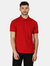 Mens Classic 65/35 Short Sleeve Polo Shirt - Classic Red - Classic Red