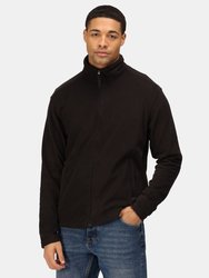 Mens Classic Micro Fleece Jacket - Black