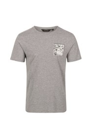 Mens Cline VI Marl Cotton T-Shirt