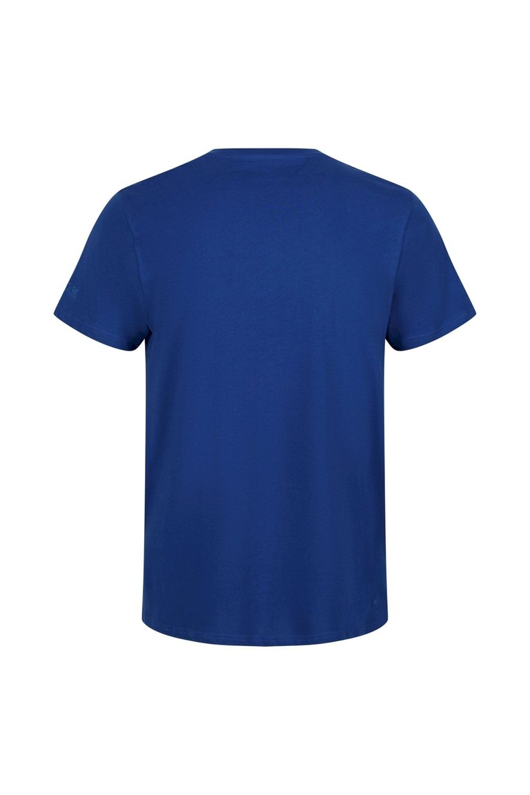 Mens Cline VI Ocean T-Shirt - Lapis Blue