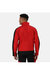 Mens Contrast 3 Layer Softshell Full Zip Jacket - Black/Classic Red